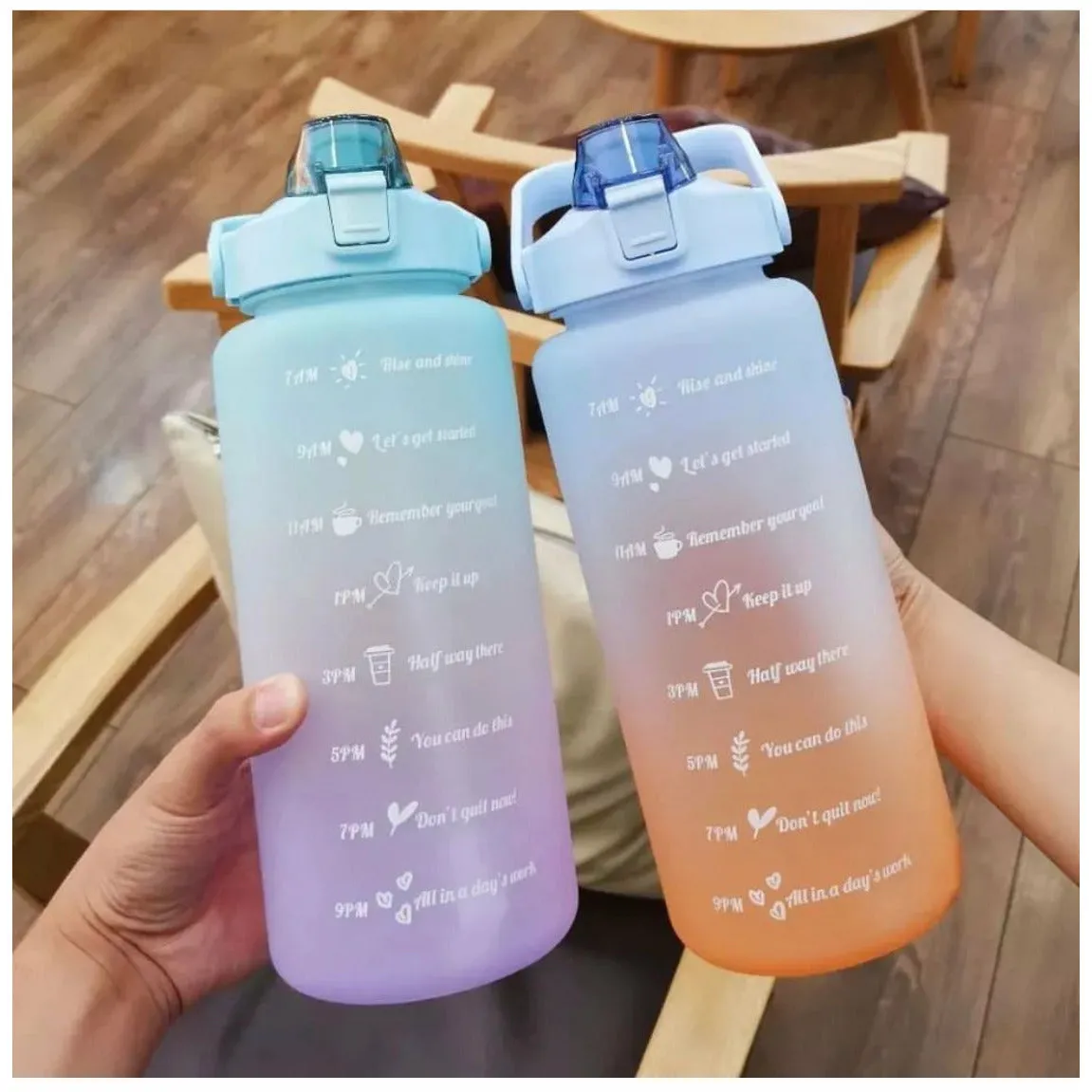 3pcs Sport water bottle