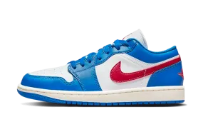 Air Jordan 1 Low Sport Blue Gym Red