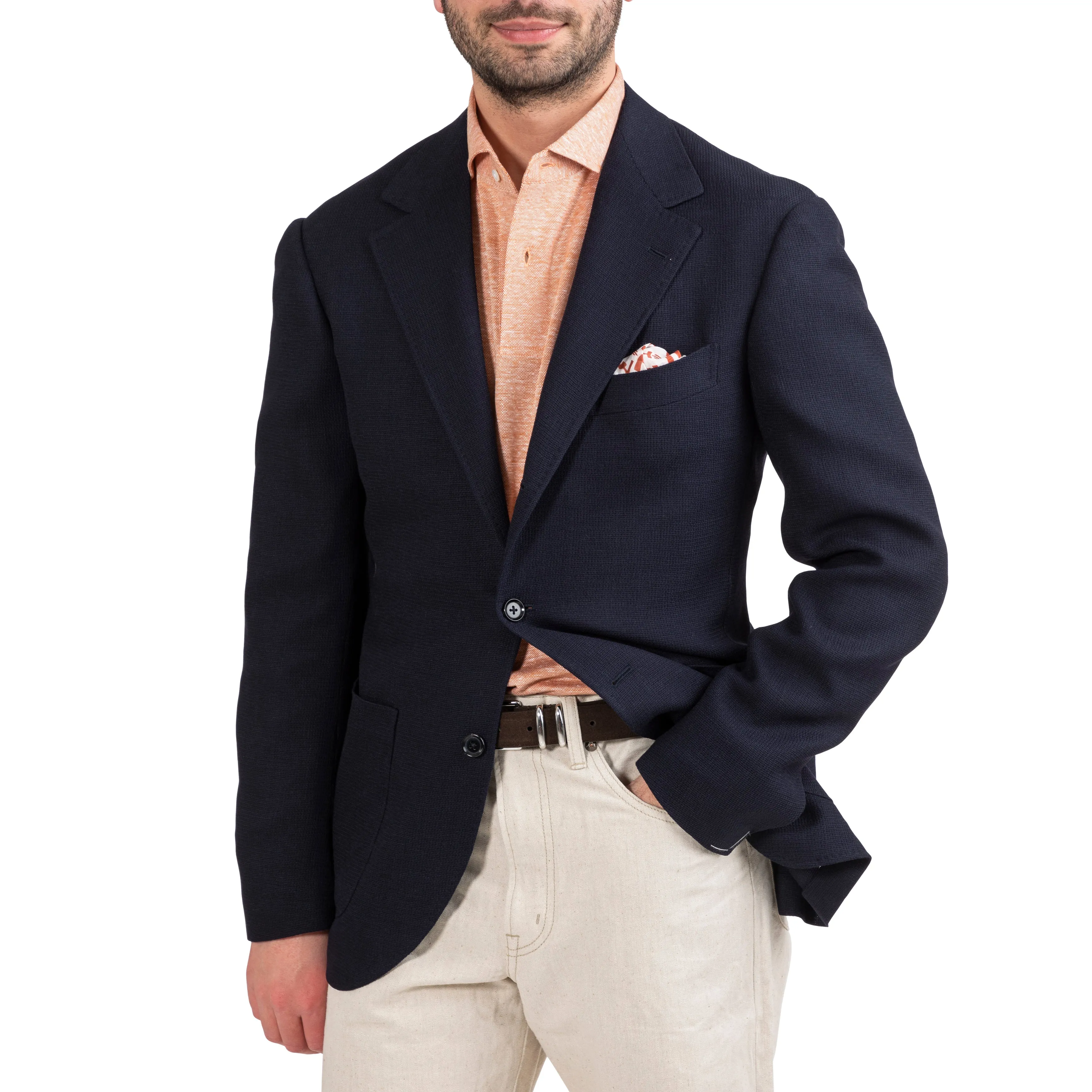 Alpaca Hopsack Model 15 Sport Coat