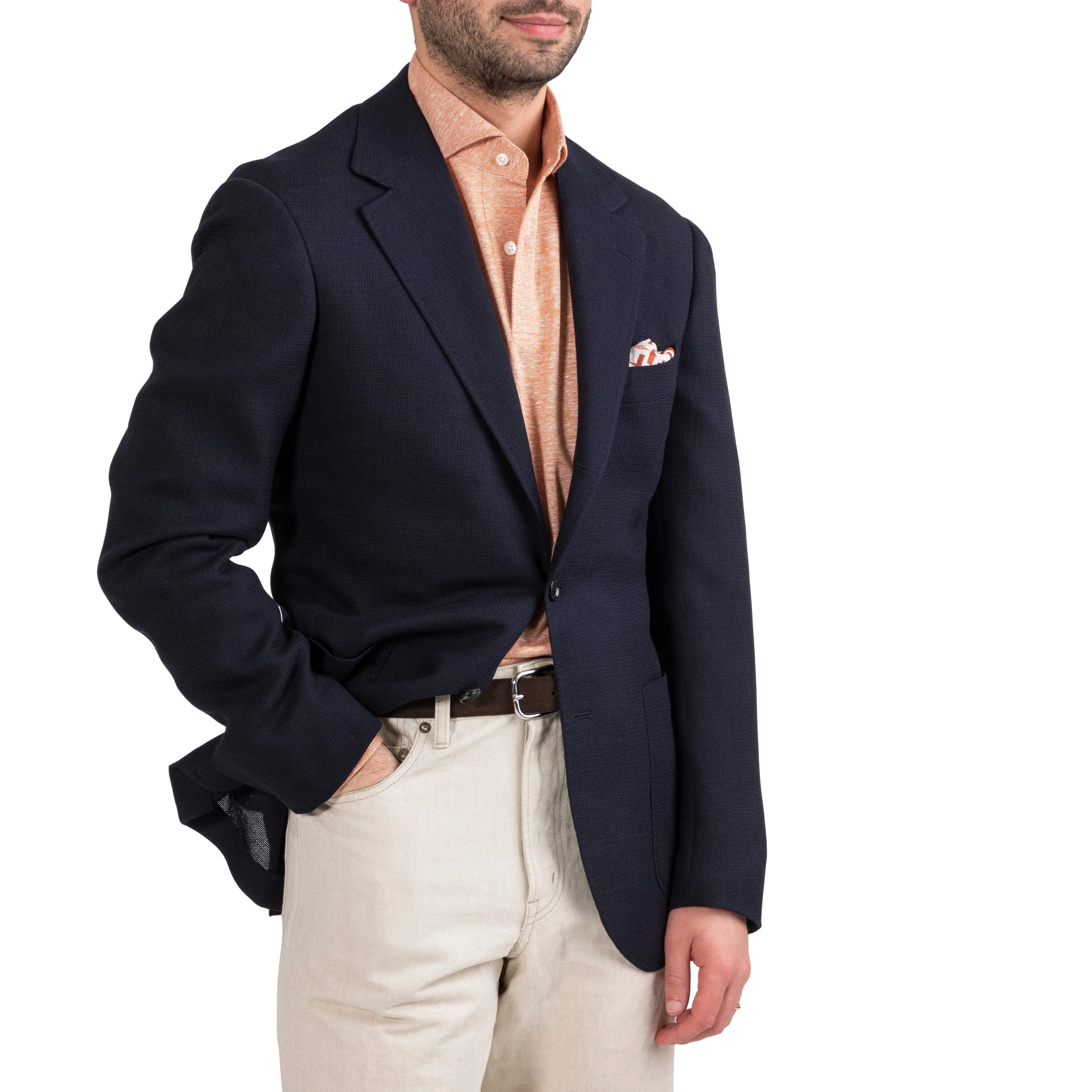 Alpaca Hopsack Model 15 Sport Coat