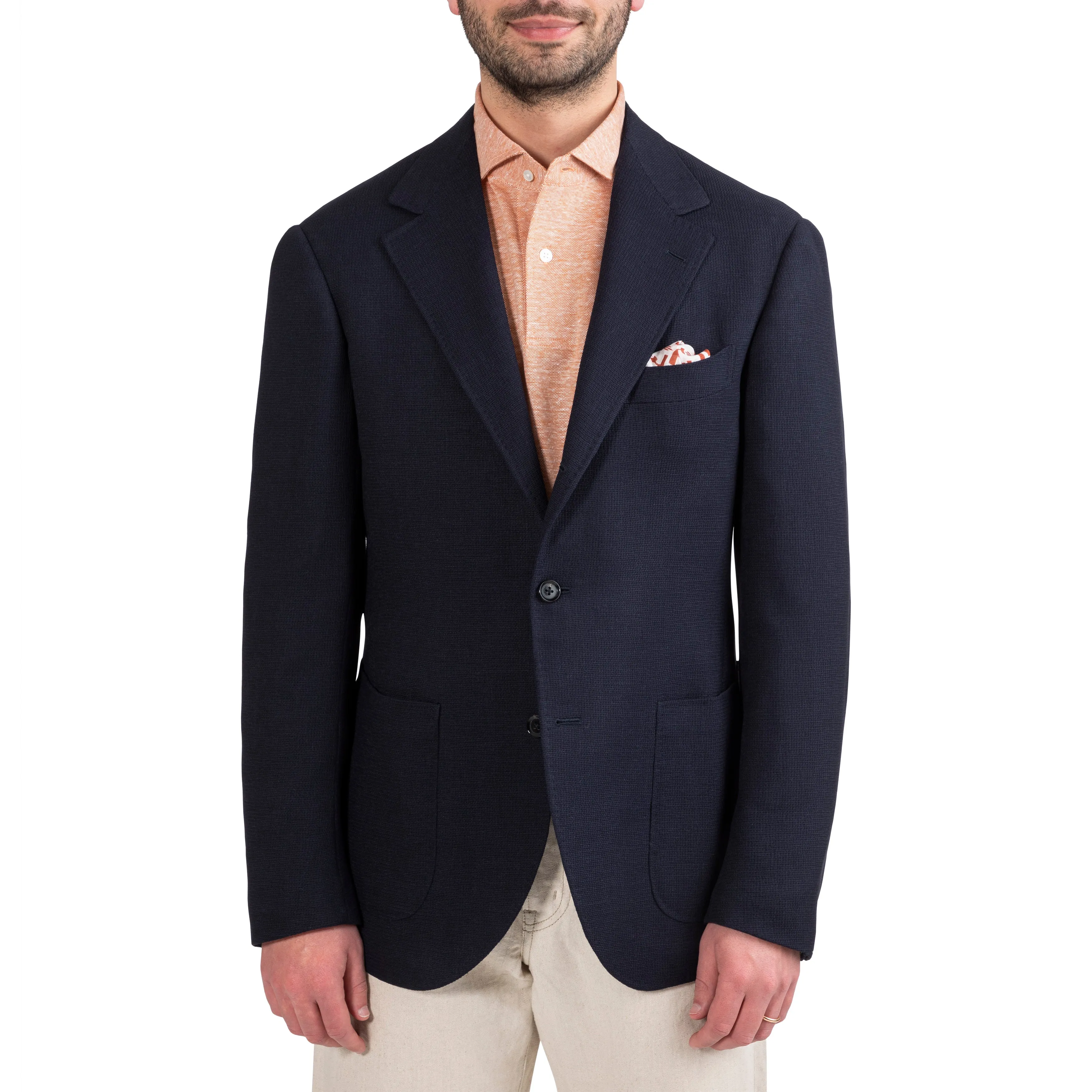 Alpaca Hopsack Model 15 Sport Coat