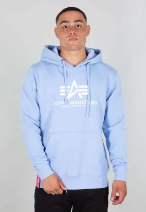 Alpha Industries Basic Hoodie light blue 178312-513