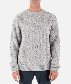 Angler Oystex Sweater - Light Grey