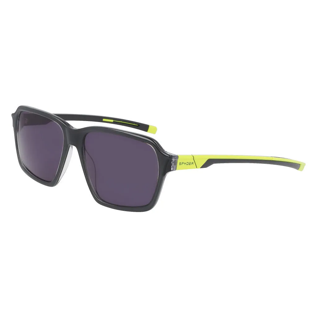 Angular Sport Square Sunglasses - Graphite