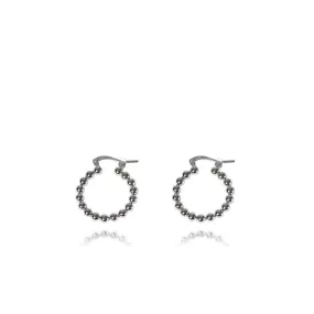 Anna Silver Hoops