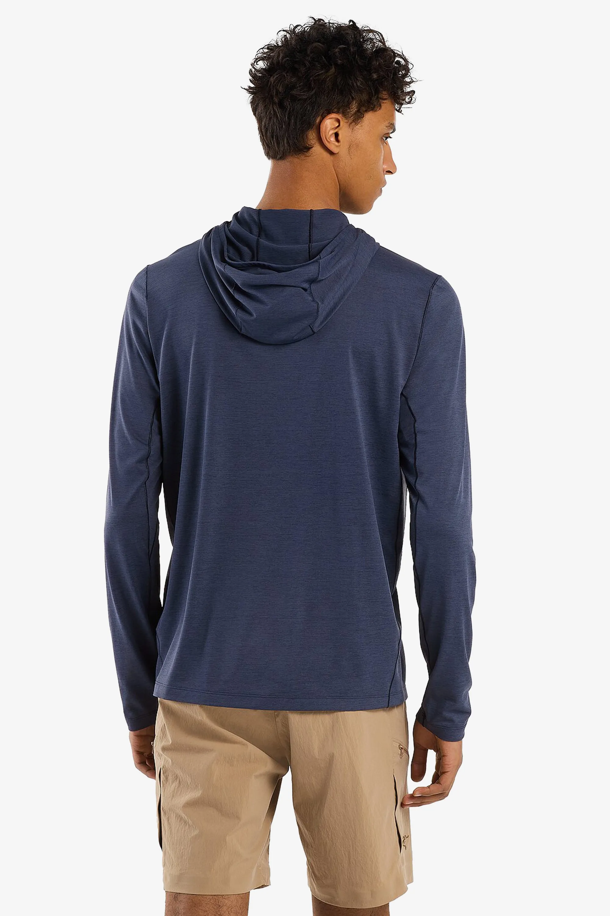 Arc'teryx Men's Cormac Hoody in Black Sapphire Heather