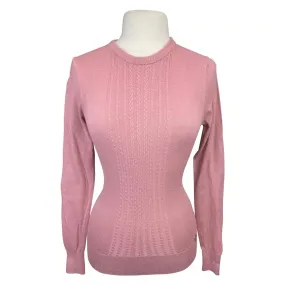 Asmar Equestrian 'Ayana' Sweater in Pale Rose - Women's XS