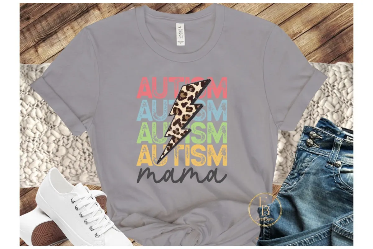 Autism Mom Shirt | Autism Awareness Proud Mama Tee