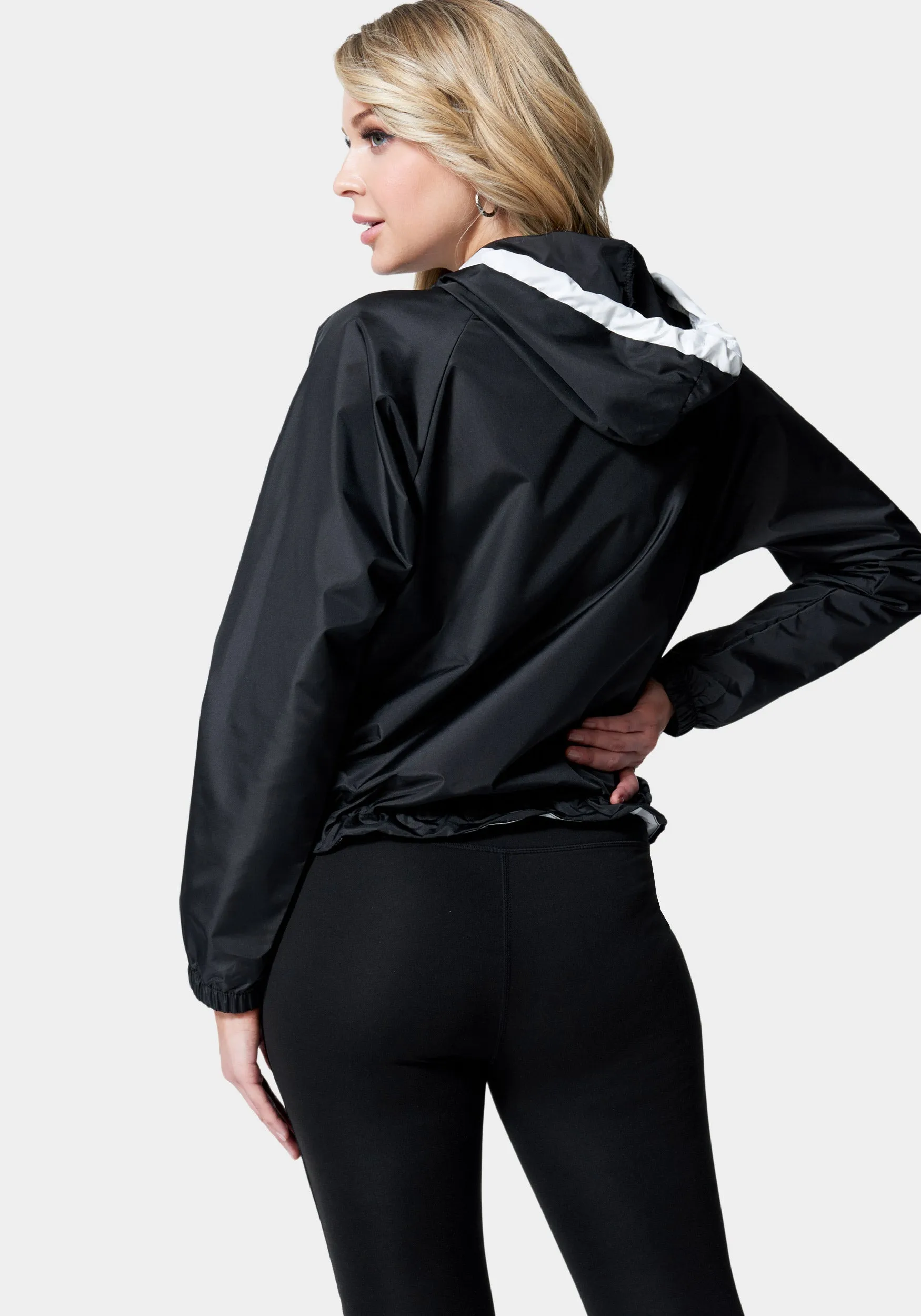 Bebe Logo Sport Zip Hoodie