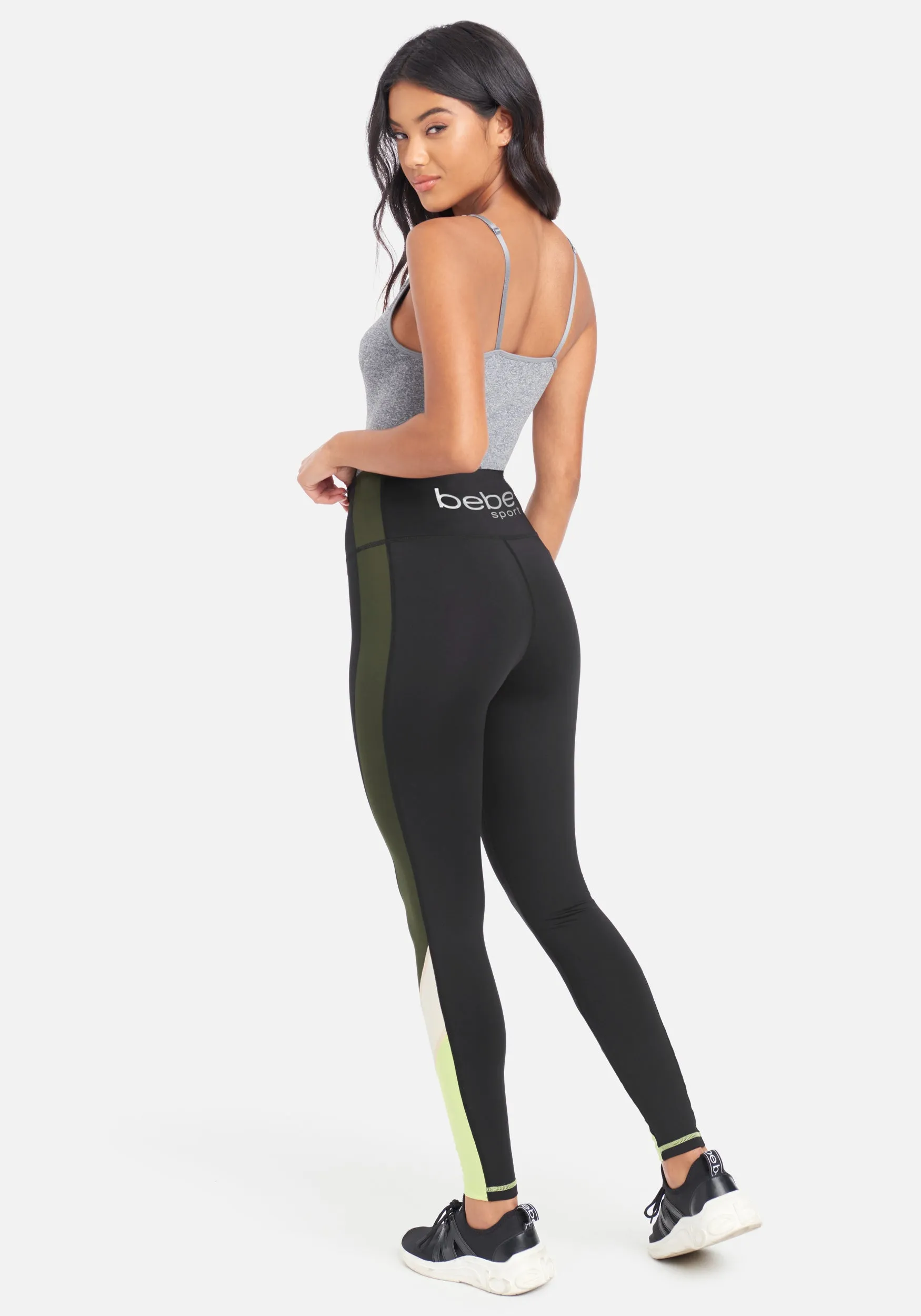 Bebe Sport Color Block Legging