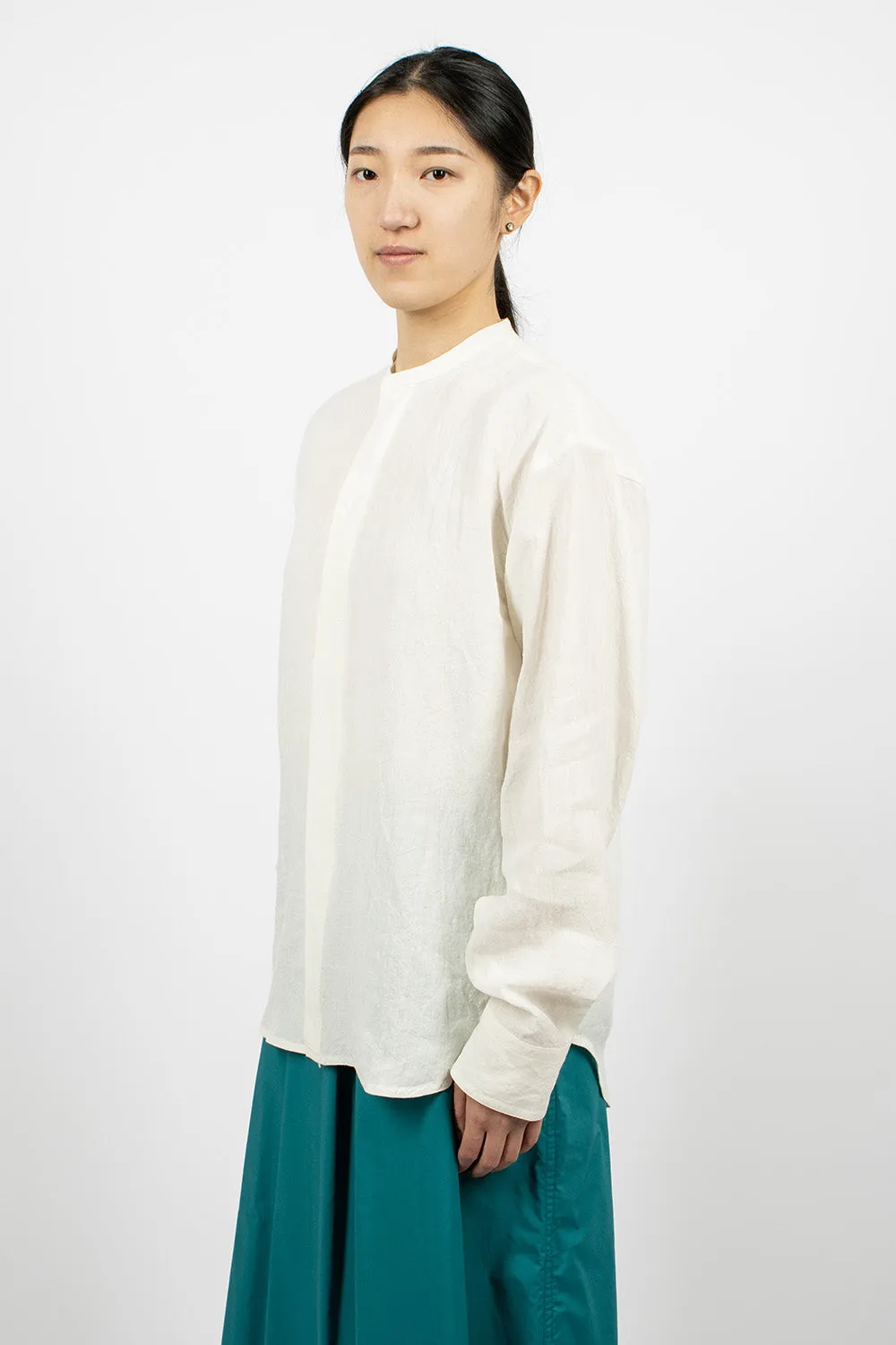 Benice Linen Shirt Off-White