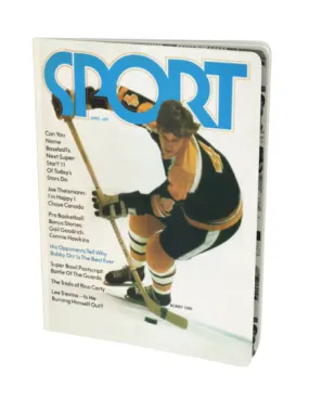 Bobby Orr April 1971 Sport Notebook