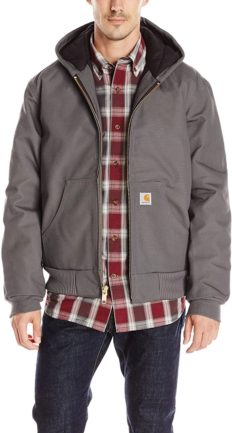 Carhartt Men's Quilted Flannel Lined Duck Active Jacket