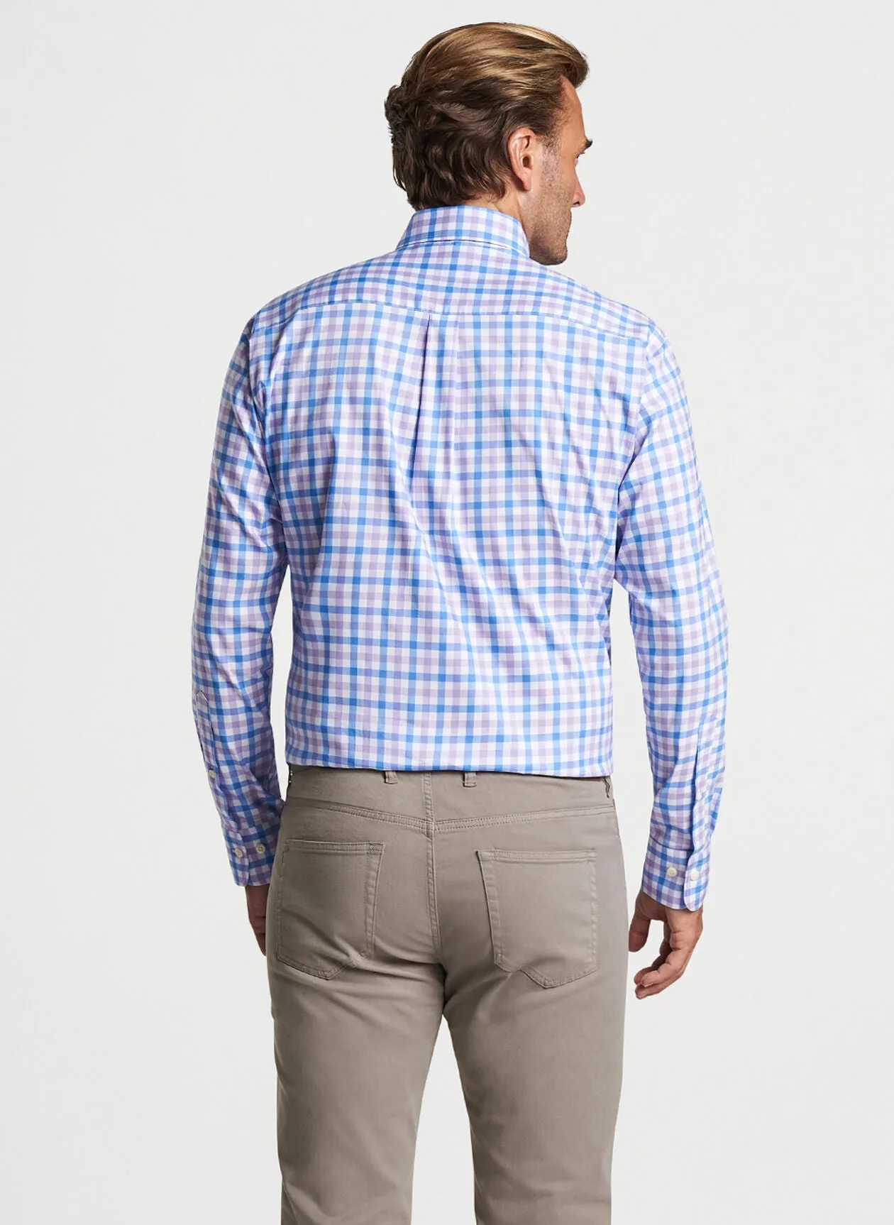 Castine Crown Lite Cotton-Stretch Sport Shirt