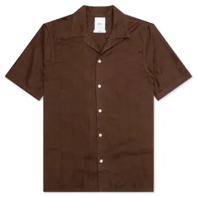 Checkered Sport Shirt - Chocolate