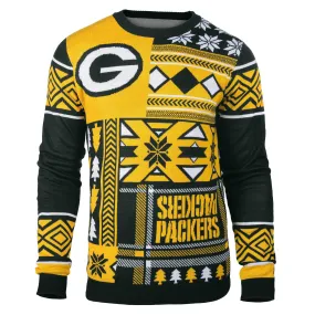 Cheeseheads Christmas Gift - Ugly Green Bay Packers Sweater