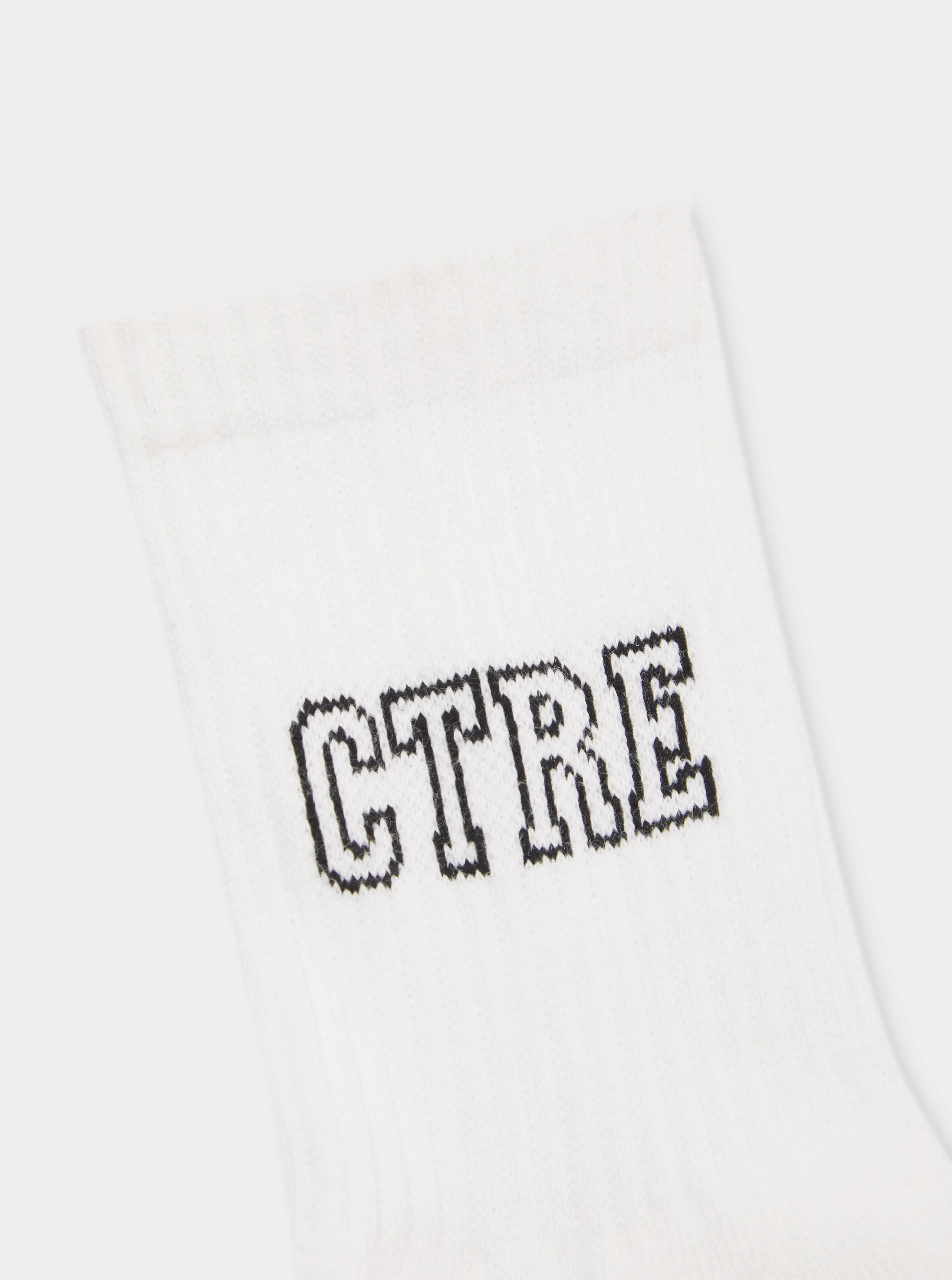 CTRE OUTLINE SPORT SOCK - WHITE