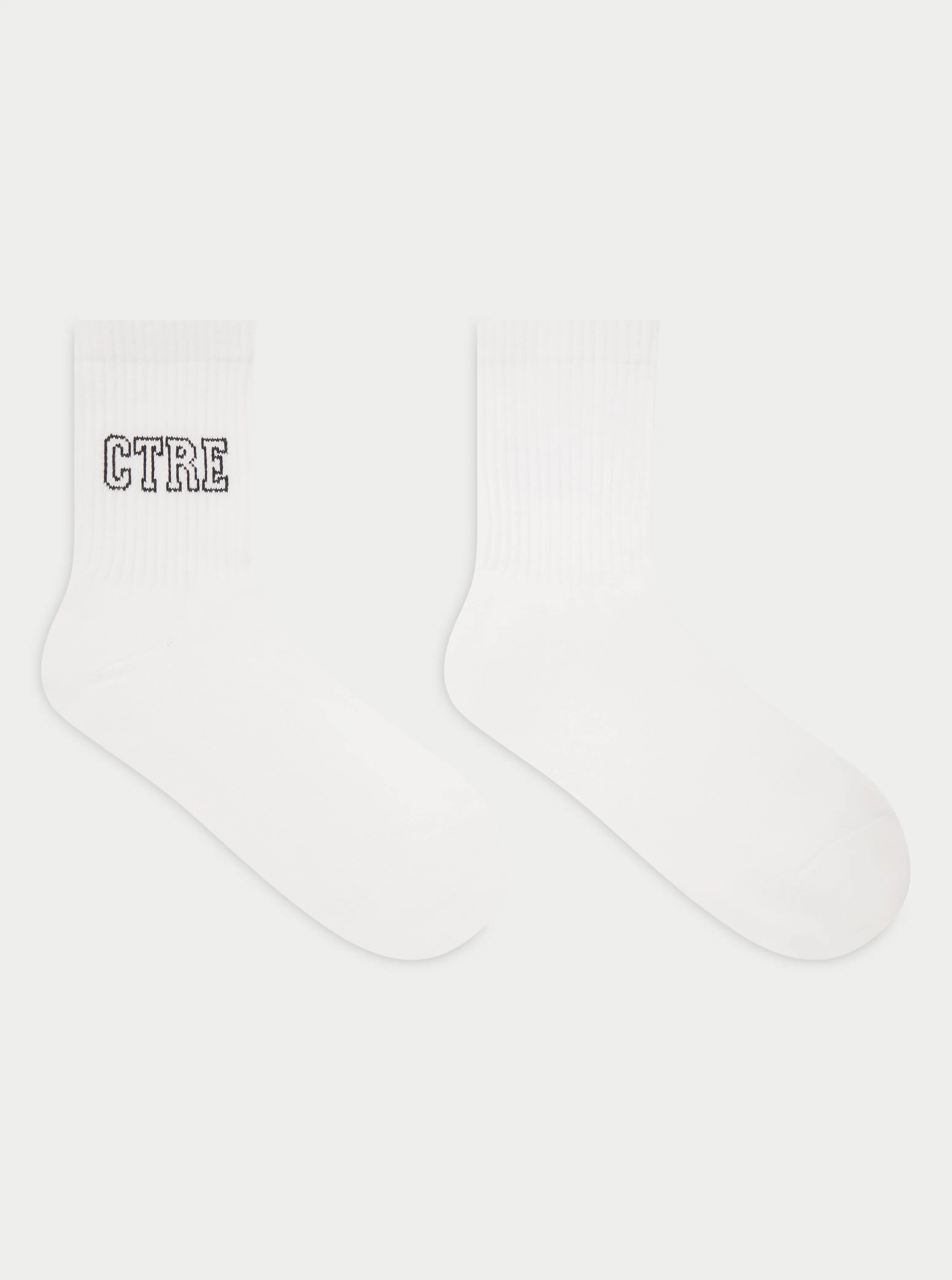 CTRE OUTLINE SPORT SOCK - WHITE