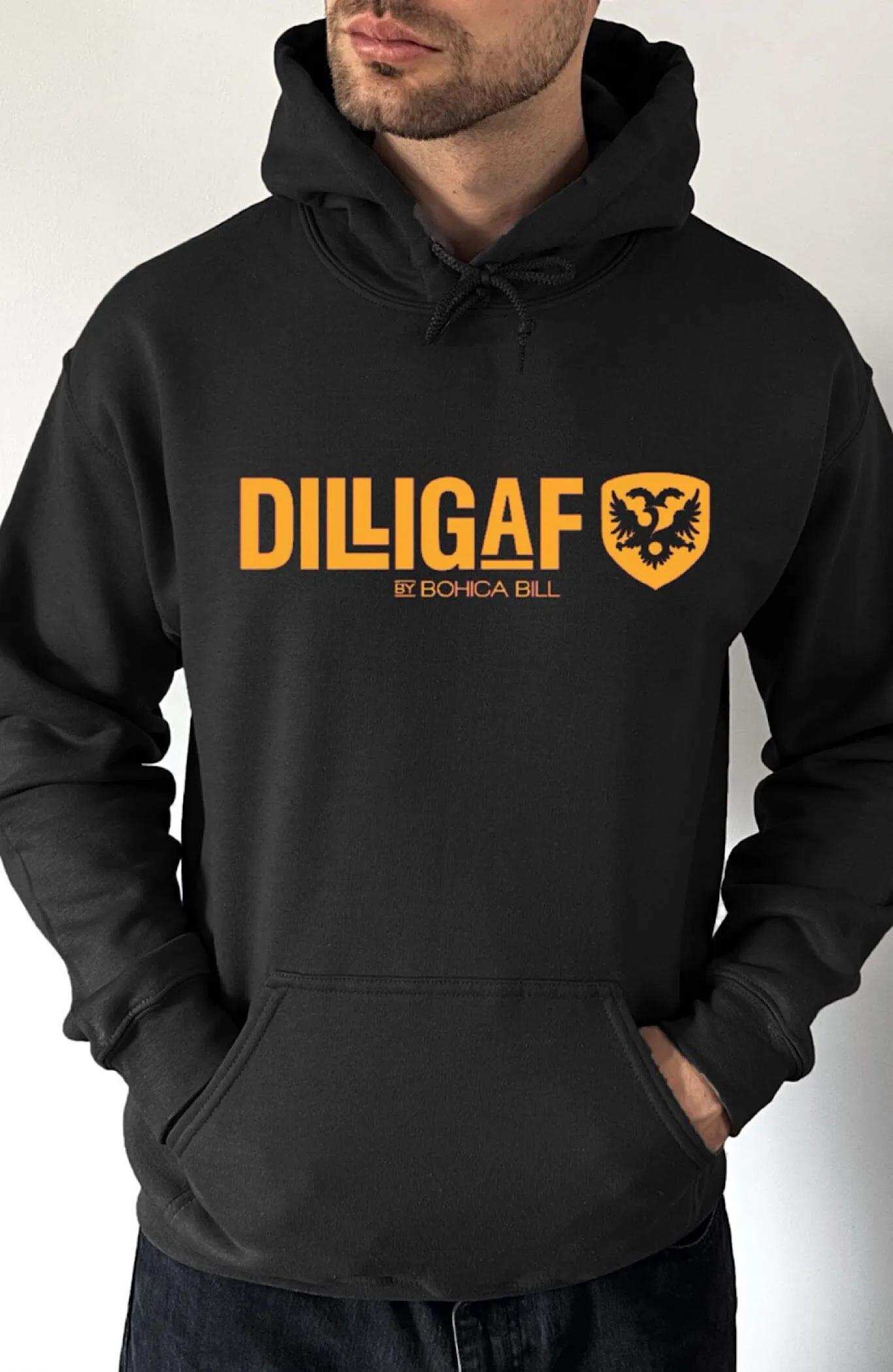 Dilligaf Neon Classic Pullover Hoody