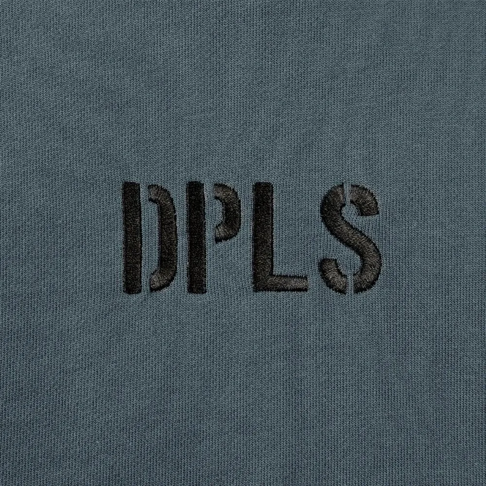 DPLS CASUALS ZIP POCKET HOODIE-MIDNIGHT