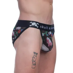 Dutch Floral Mesh Sport Brief