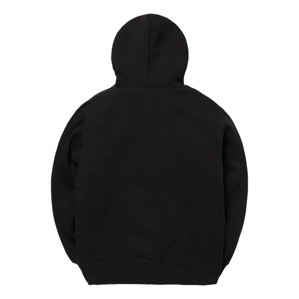 #FR2 CIRCLE LOGO HOODIE-BLACK