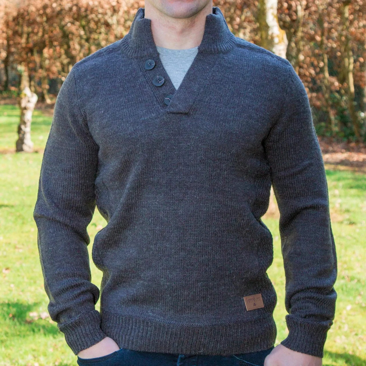 Galway Shawl Collar Sweater [4 Colors]