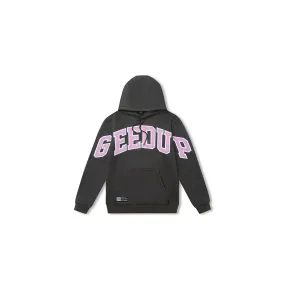 Geedup Team Logo Hoodie 'Charcoal/Dusty Pink' (2024)