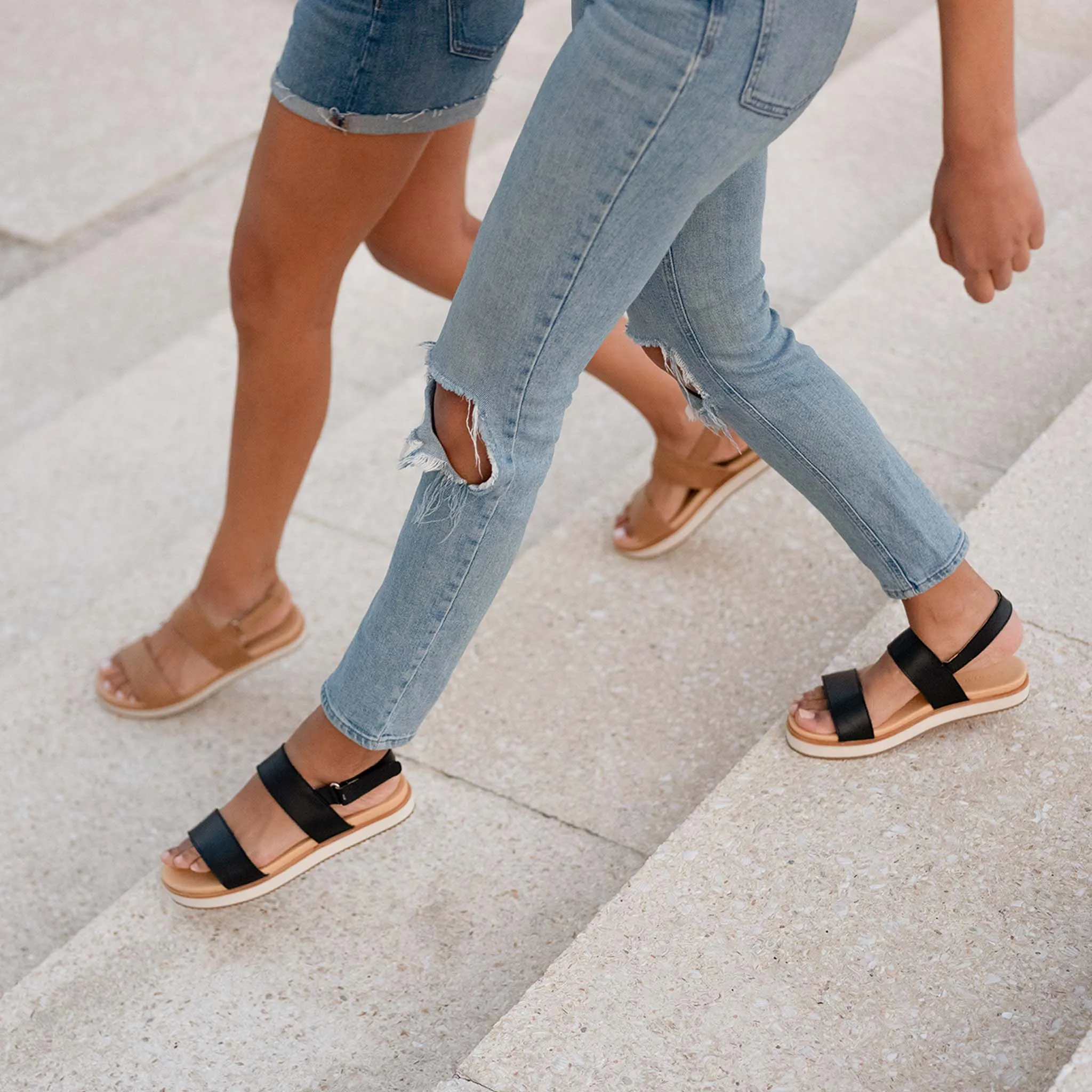 Go-To Flatform Sandal 2.0 Black