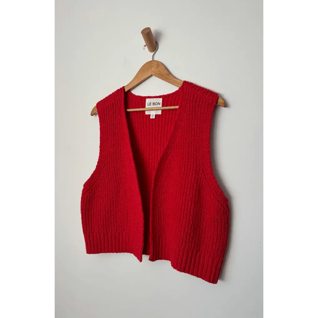 Granny Cotton Sweater Vest