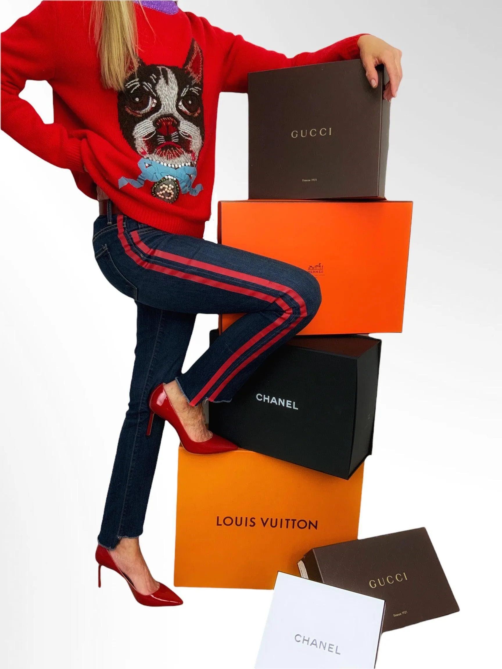 Gucci Year of the Dog Bosco Sweater - Size S, Luxe Designer Knitwear for Fashion Enthusiasts