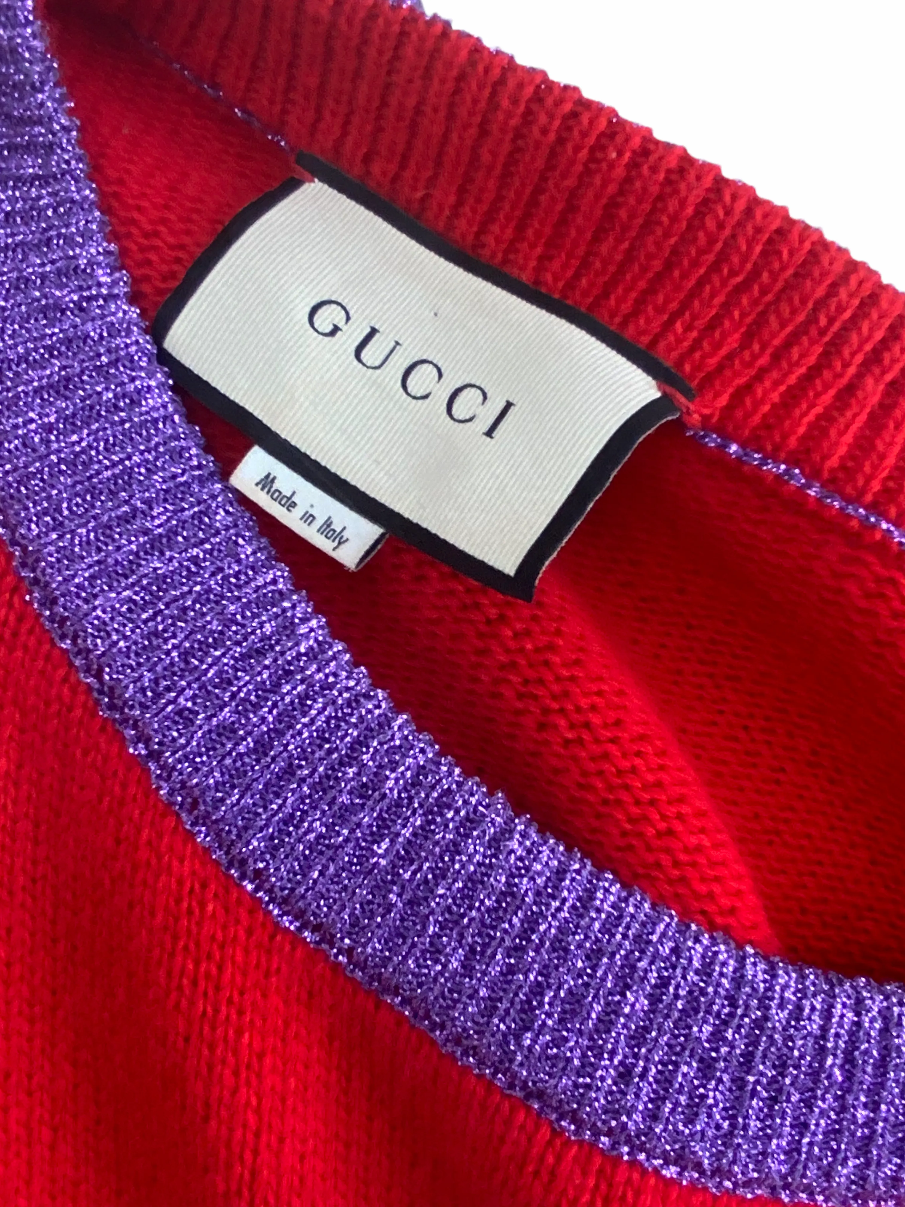 Gucci Year of the Dog Bosco Sweater - Size S, Luxe Designer Knitwear for Fashion Enthusiasts