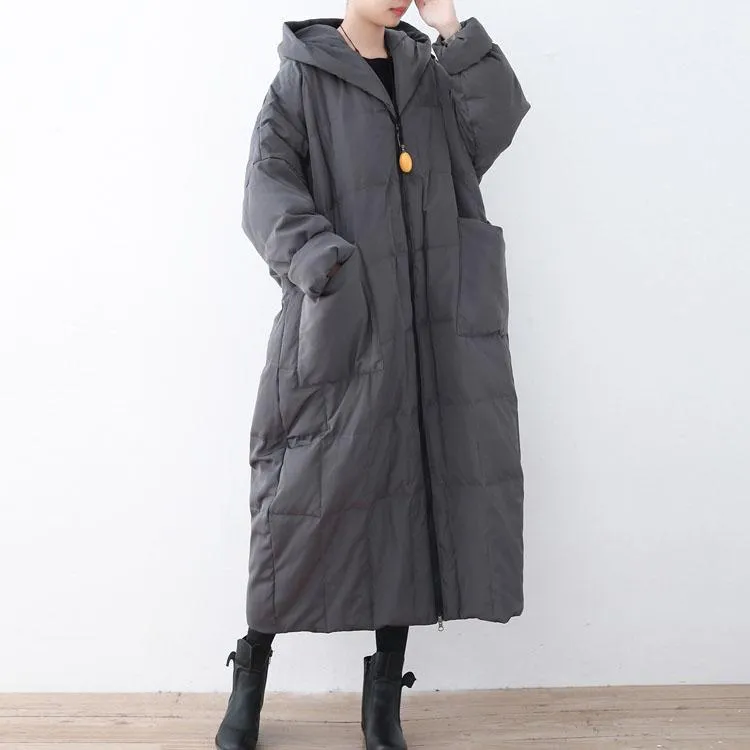 Hooded Loose Women Down Jacket