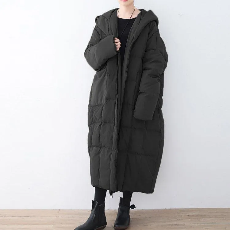 Hooded Loose Women Down Jacket