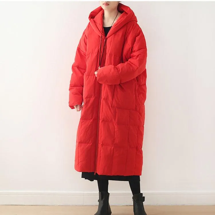 Hooded Loose Women Down Jacket