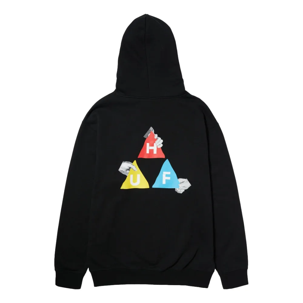 HUF RITUALS P/O HOODIE-BLACK