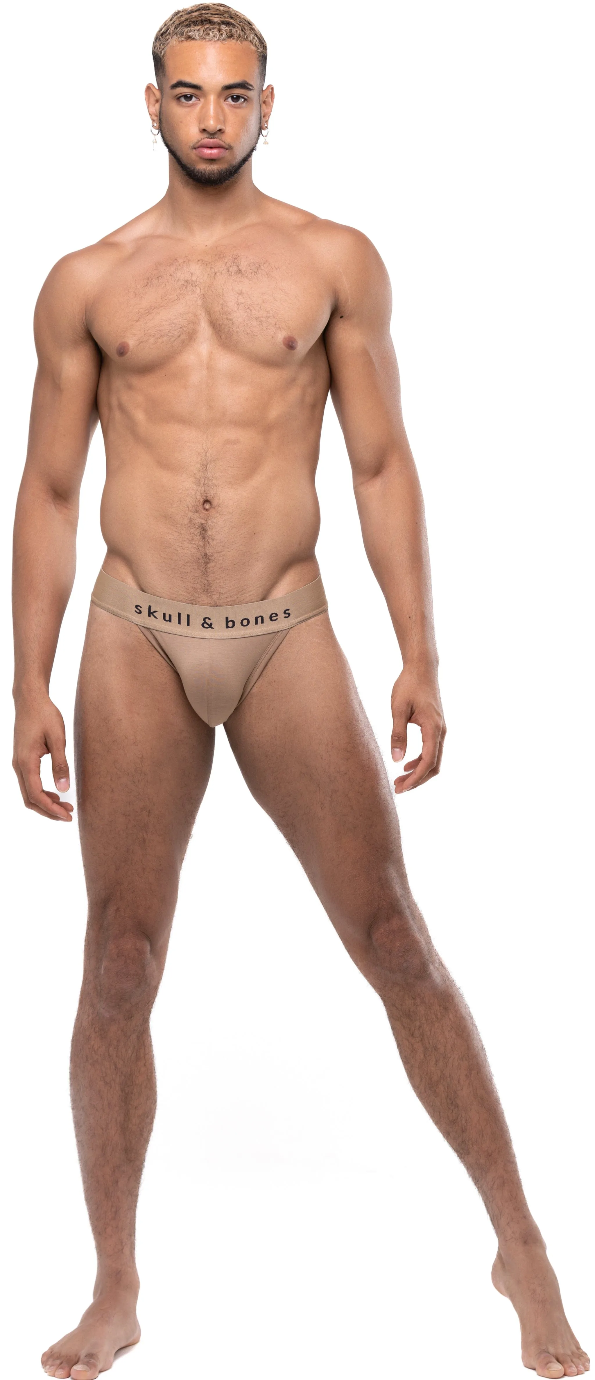 Just The Bones Sport Brief Tan