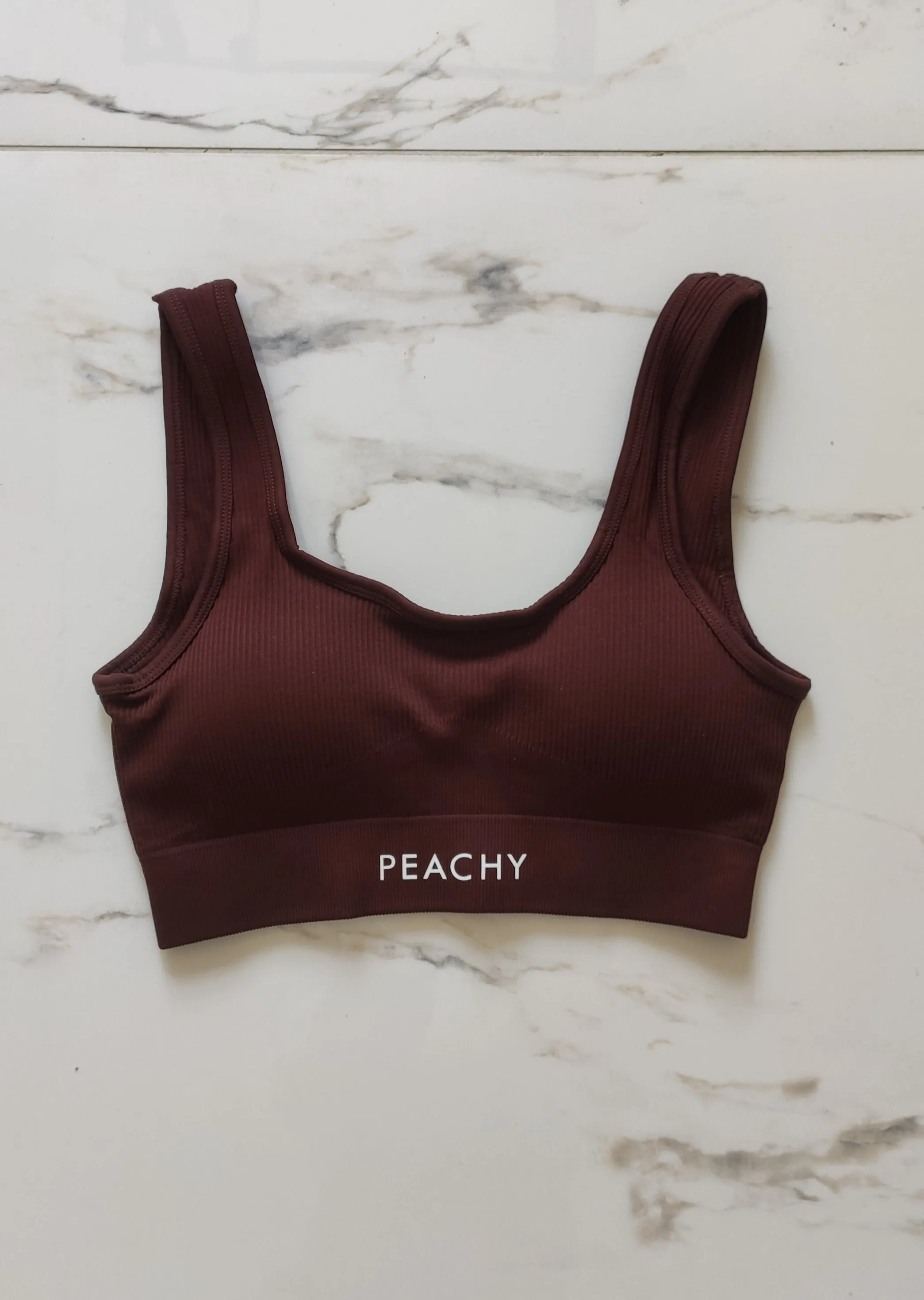 [LASTCHANCE] Ribbed LUXE Bra U-Neck