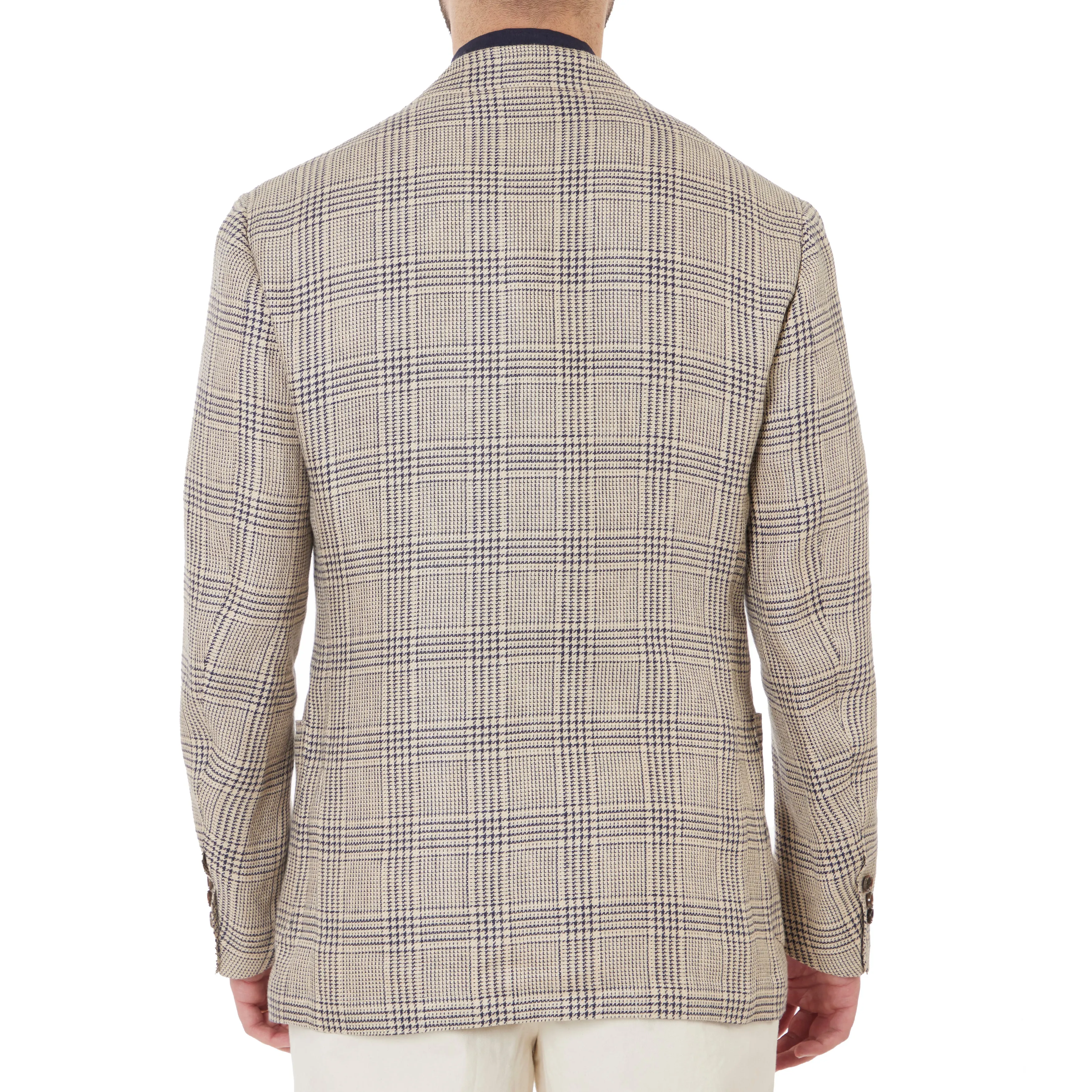 Linen Glen Check Model 12 Sport Coat