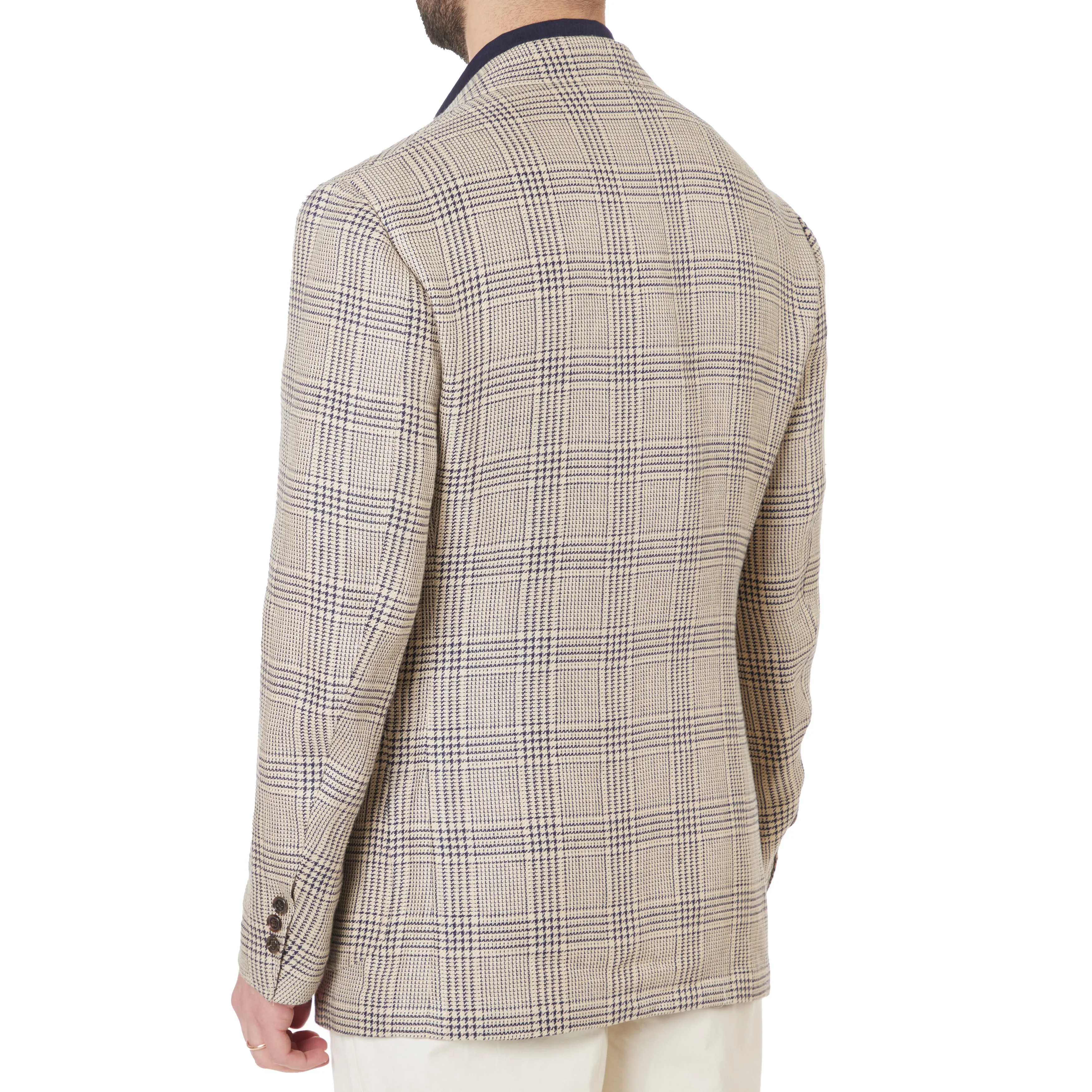 Linen Glen Check Model 12 Sport Coat