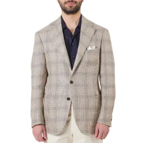 Linen Glen Check Model 12 Sport Coat