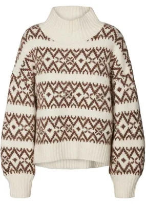 Lollys Laundry Mille Sweater - Creme