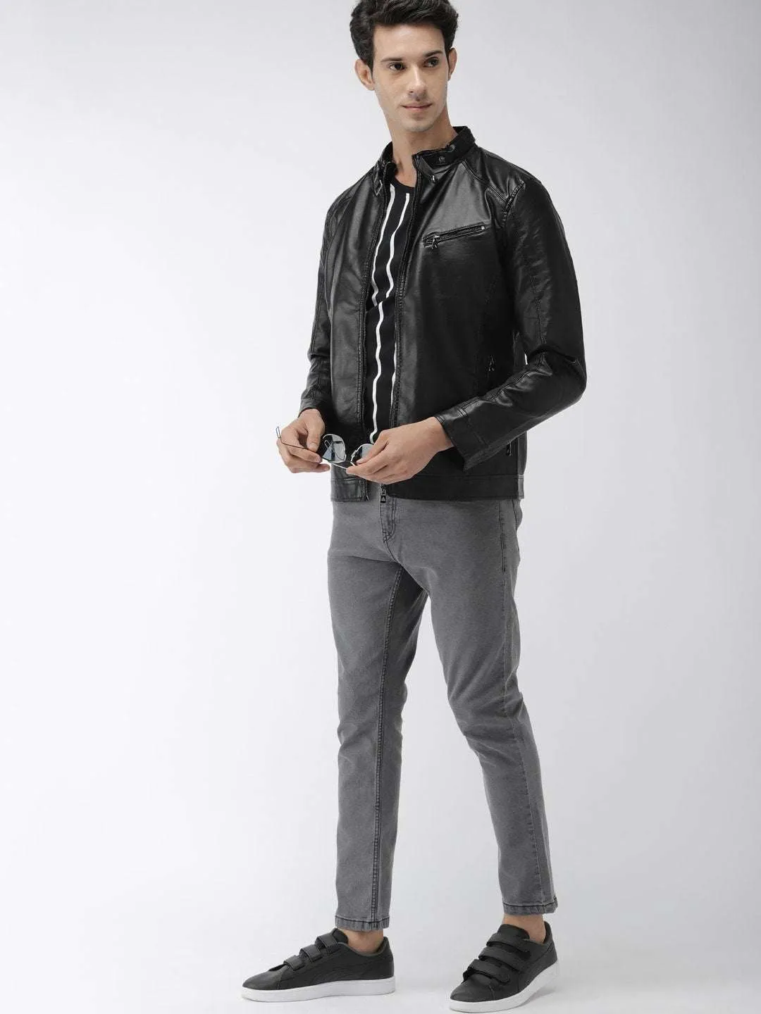 Men Biker Jacket