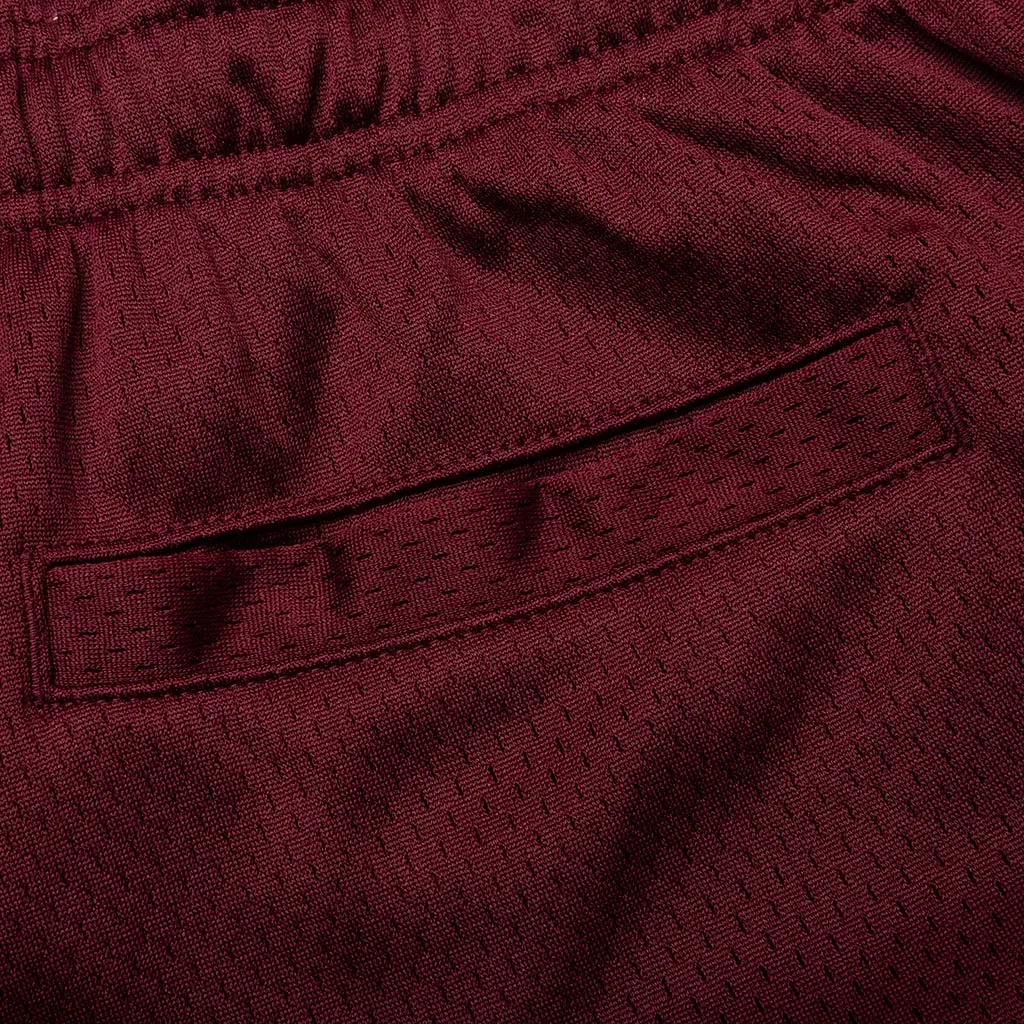 Mesh Short Sport - Maroon