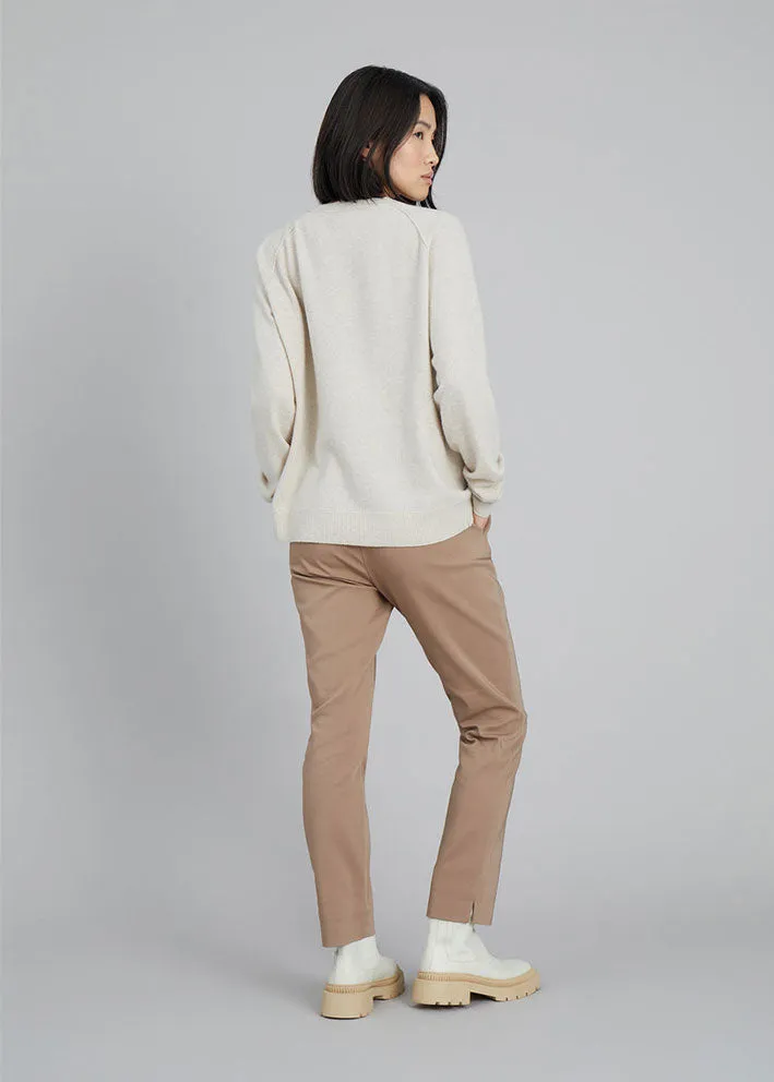 Munthe Sweetcorn Sweater - Creme