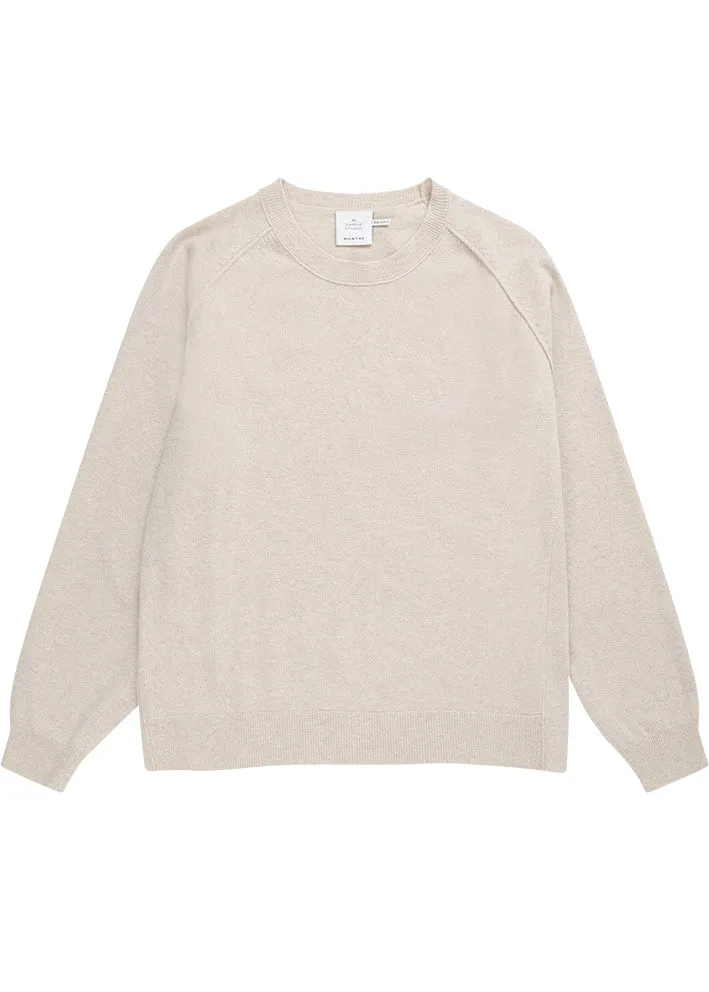 Munthe Sweetcorn Sweater - Creme