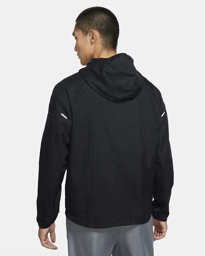 Nike Essential Full Zip Hoodie CU5358-010 Black Silver