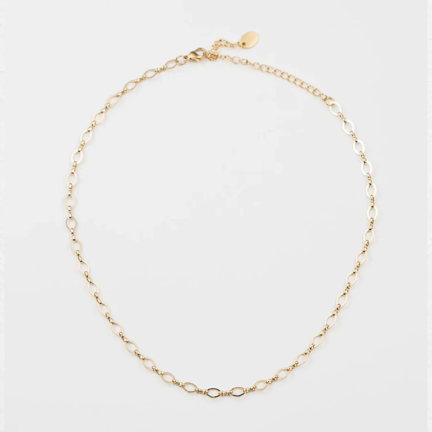 Oval Chain Choker