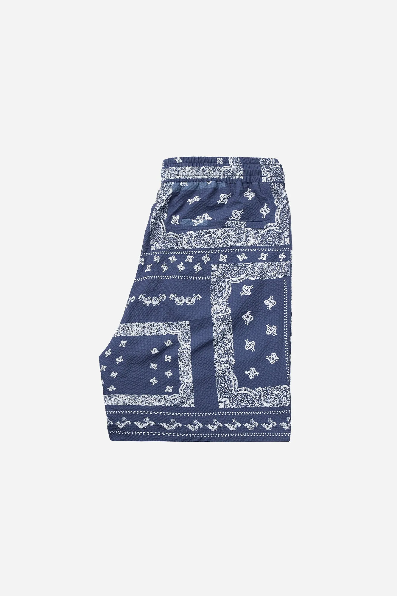 Paisley Shorts - Blue