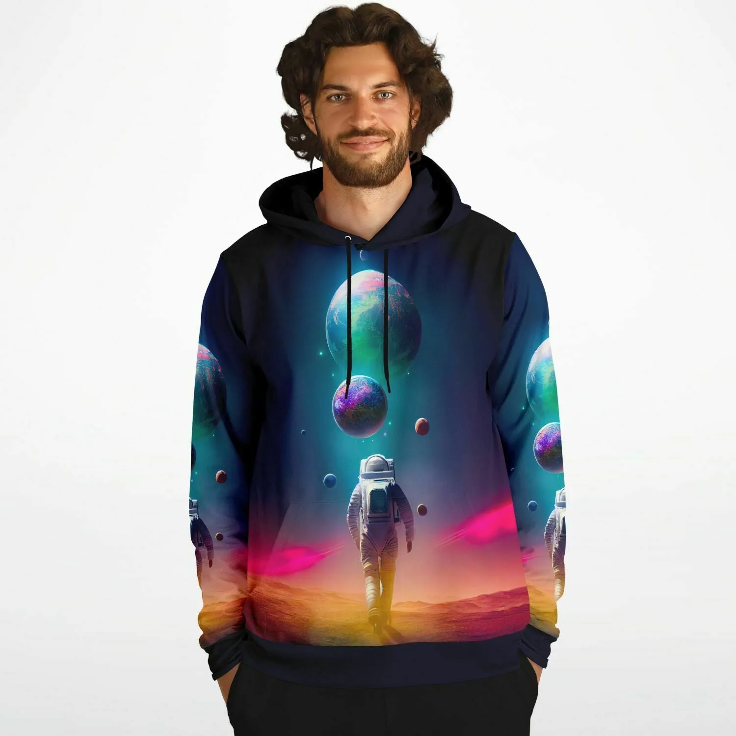 Planet Travel Spaceman Hoodie